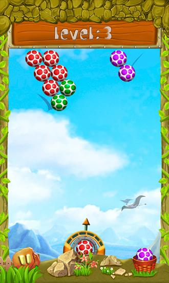Shoot dinosaur eggs for Android