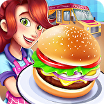 Burger truck Chicago: Fast food cooking game icono
