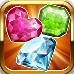 Gems and jewels: Match 3 іконка