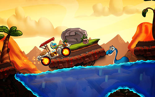 Dino world speed car racing for Android