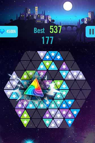 Triangle star: Block puzzle game pour Android