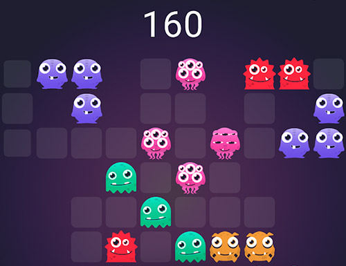 Monstro puzzle: Match 3 screenshot 1