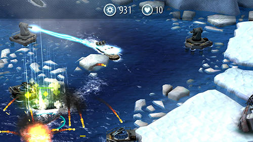 Naval rush: Sea defense screenshot 1