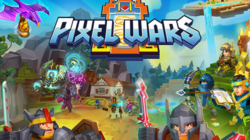 Pixel wars: MMO action captura de tela 1