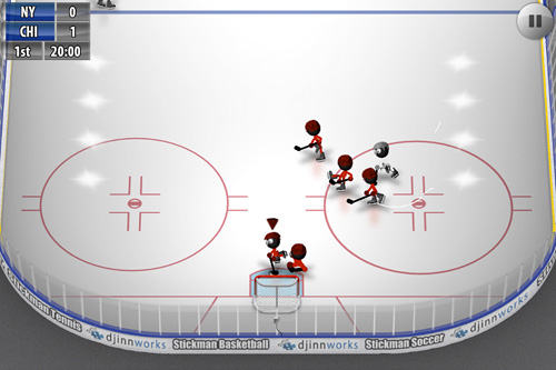 Стикмен: Хоккей на льду