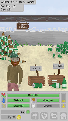 The hobo: Idle clicker for Android
