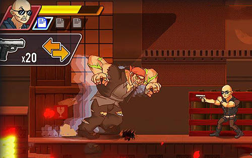 Fist of rage: 2D battle platformer for iOS devices