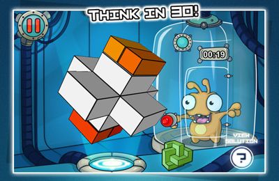 3d Puzzle Game - Geknackt auf Russisch