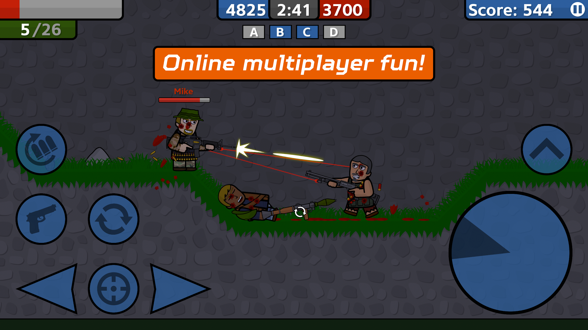 Wargunners Online 2D Shooter Download APK for Android (Free) mob