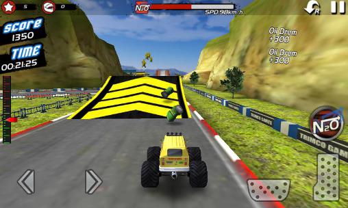Monster truck 4x4 stunt racer screenshot 1