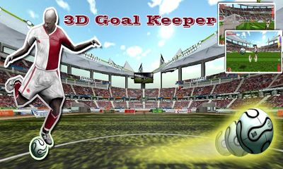 3D Goal keeper icon