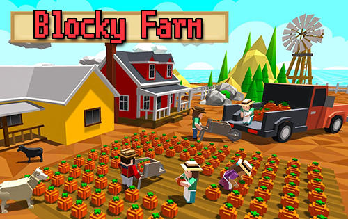 Blocky farm worker simulator скріншот 1