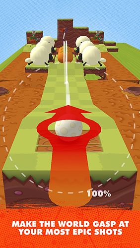 Shaun the sheep: Puzzle putt for iPhone