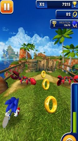 Sonic dash captura de tela 3