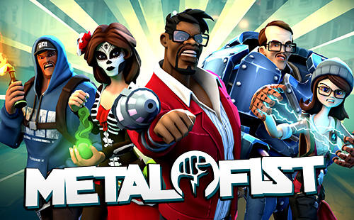 Metal fist for iPhone