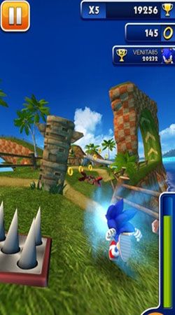 Sonic dash captura de tela 1