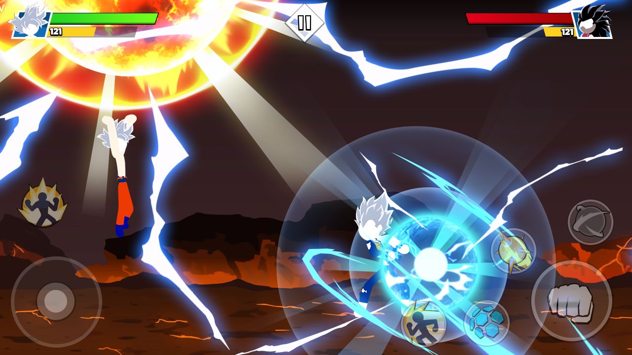 Stickman Combat - Super Dragon Hero für Android