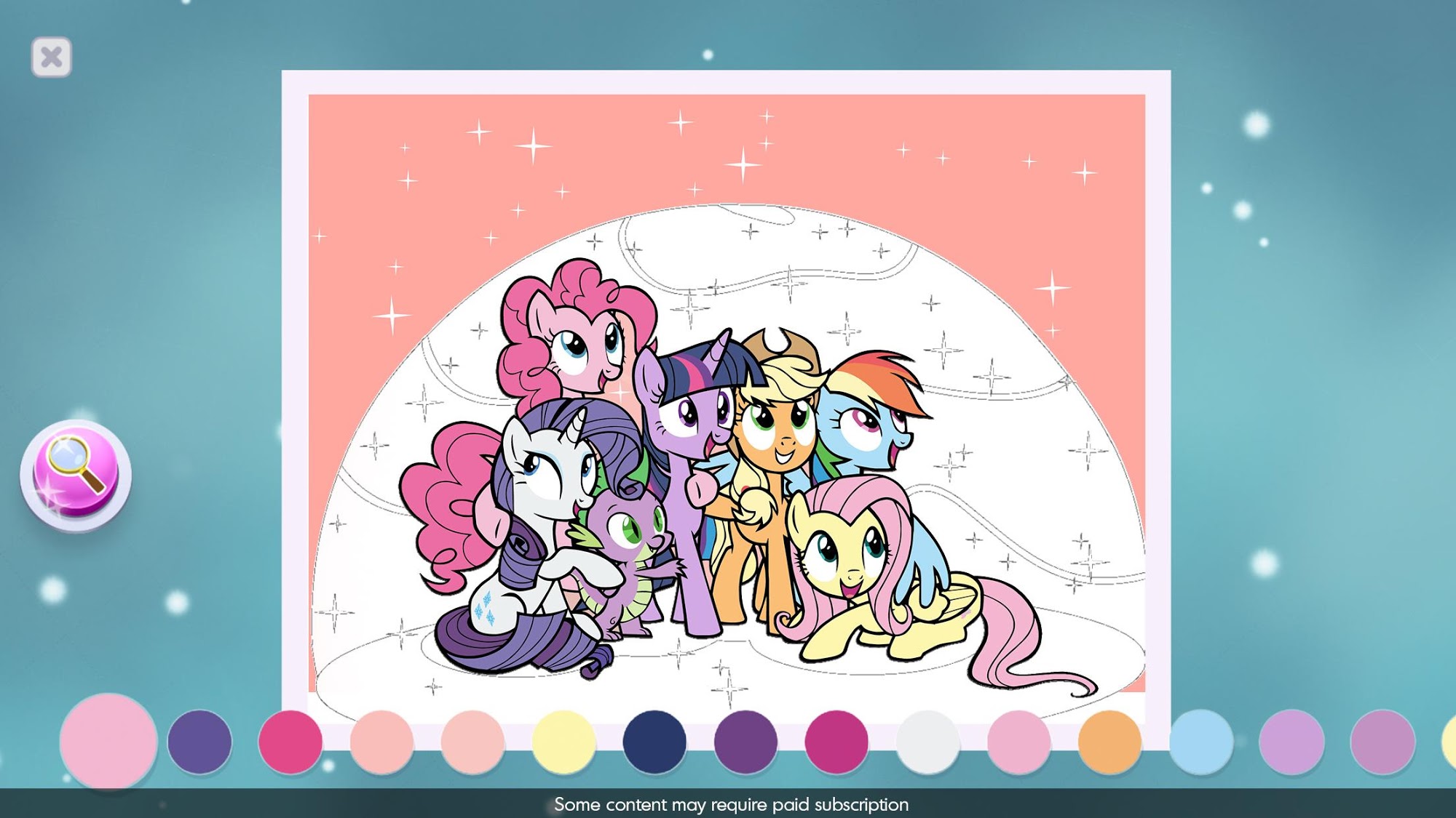 My Little Pony Color By Magic captura de pantalla 1