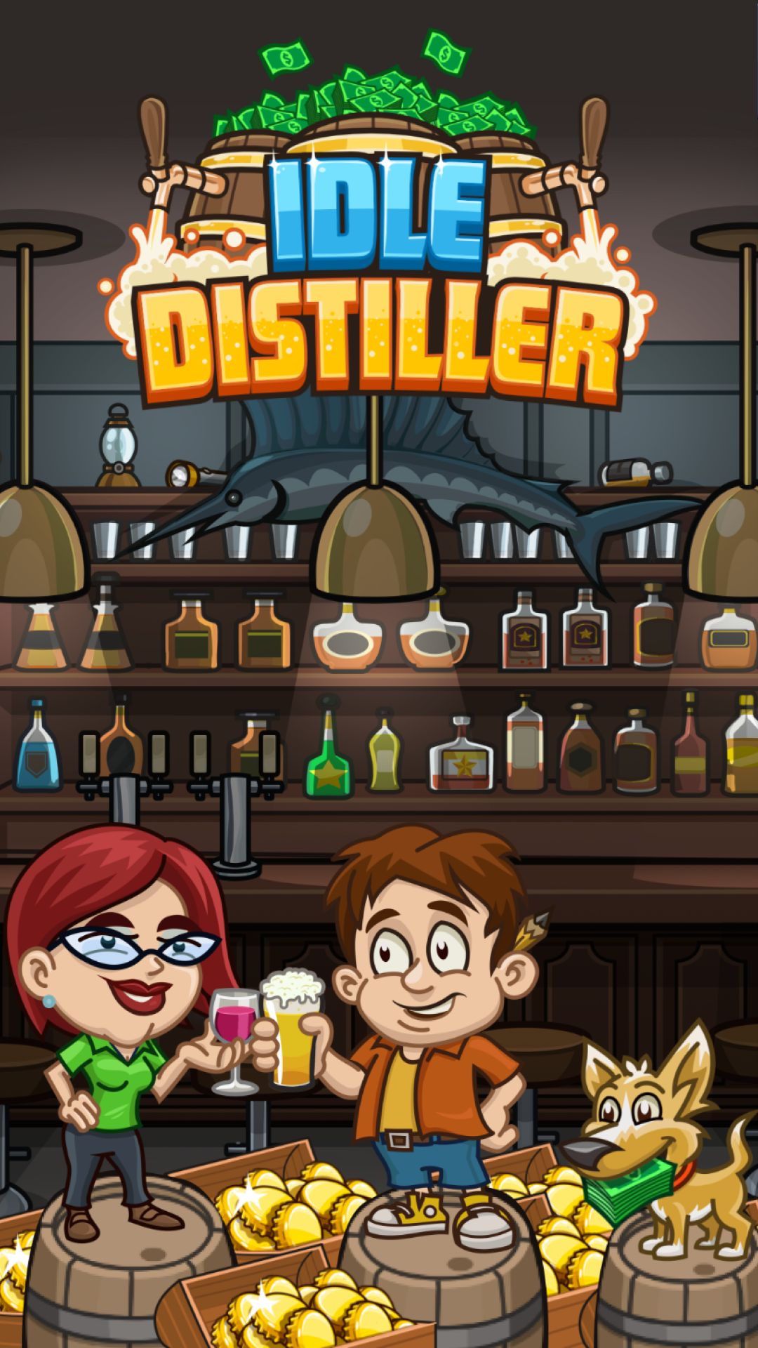 Idle Distiller - A Business Tycoon Game screenshot 1