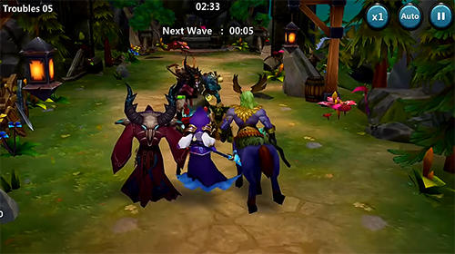 Hero legion online: 3D real time tactical MMO RPG pour Android