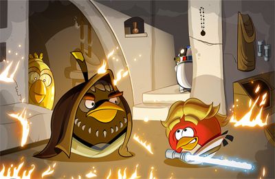 Angry Birds Star Wars in Russian