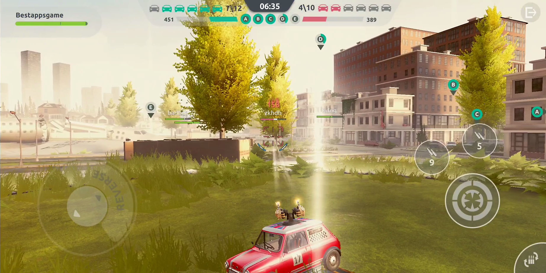 Steel Rage: Robot Cars PvP Shooter Warfare screenshot 1