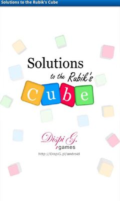 アイコン Solutions to the Rubik's Cube 