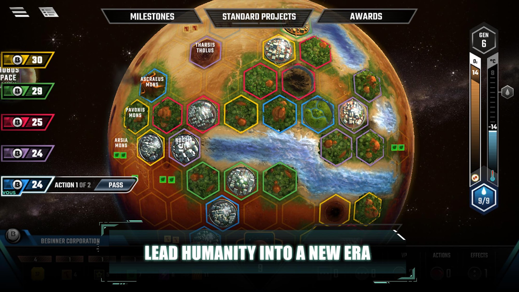 Terraforming Mars captura de pantalla 1