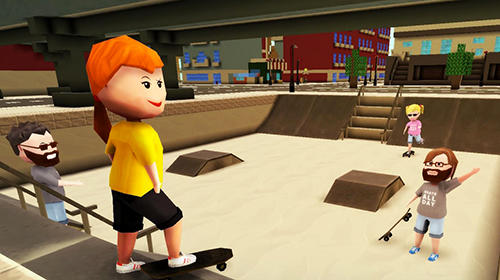 Skate craft: Pro skater in city skateboard games pour Android
