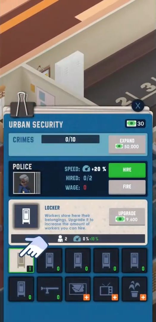 Idle Police Tycoon - Cops Game captura de tela 1