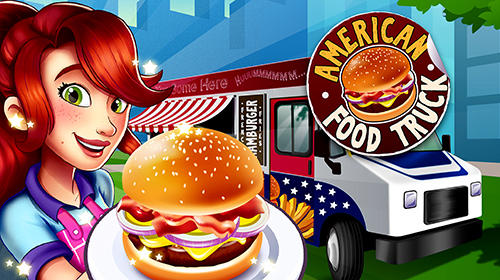 American burger truck: Fast food cooking game captura de pantalla 1