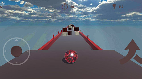 Crazy ball 3D: Death time скриншот 1