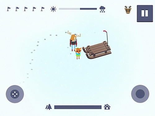Lost in the snow для Android