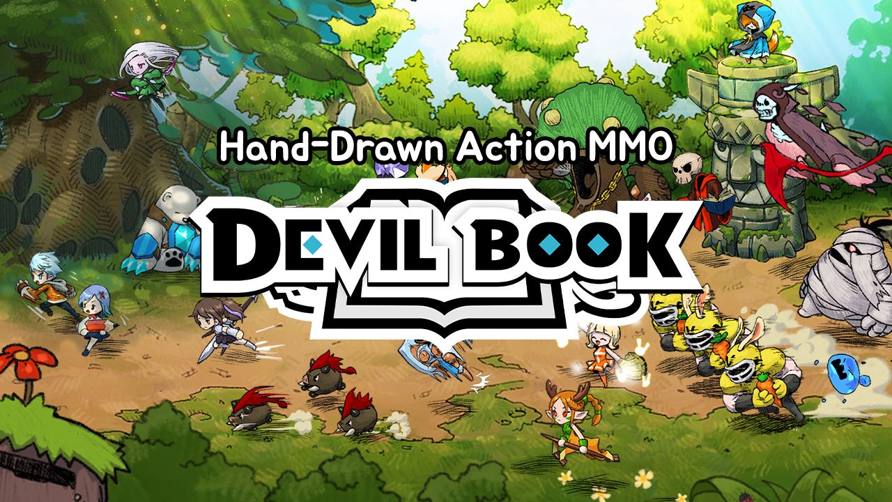 Devil Book: Hand-Drawn Action MMO for Android