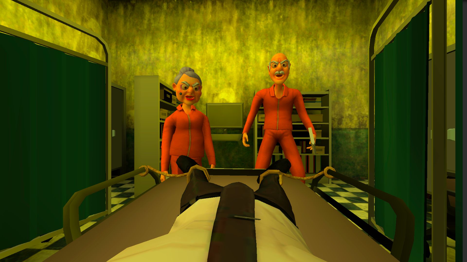 Grandpa and Granny 3: Death Hospital. Horror Game for Android