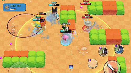 Tiny heroes: Magic clash captura de pantalla 1