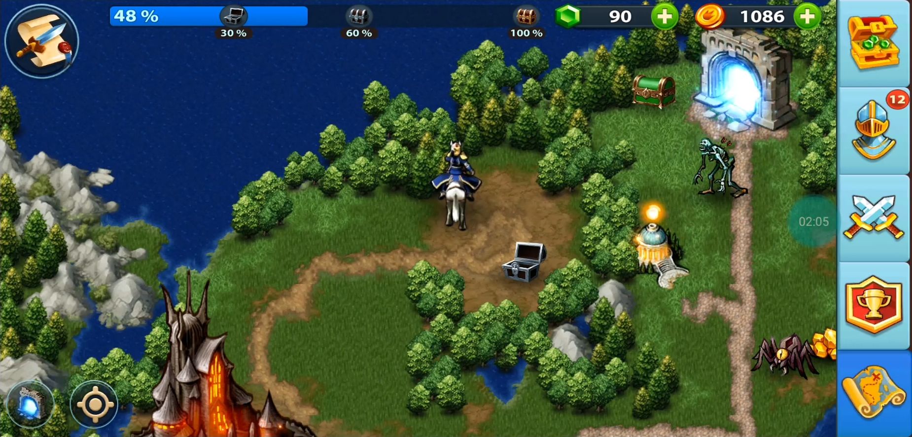 Heroes Magic World - Inferno for Android