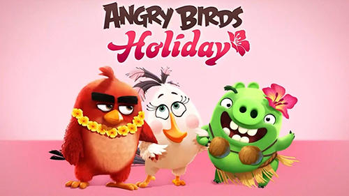 Angry birds holiday icono