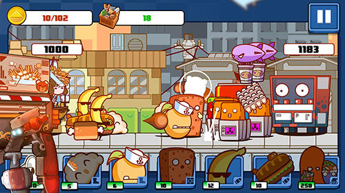 Pop karts food fighters para Android
