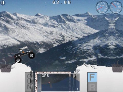 Truck racer: Attack of the Yeti in Russian