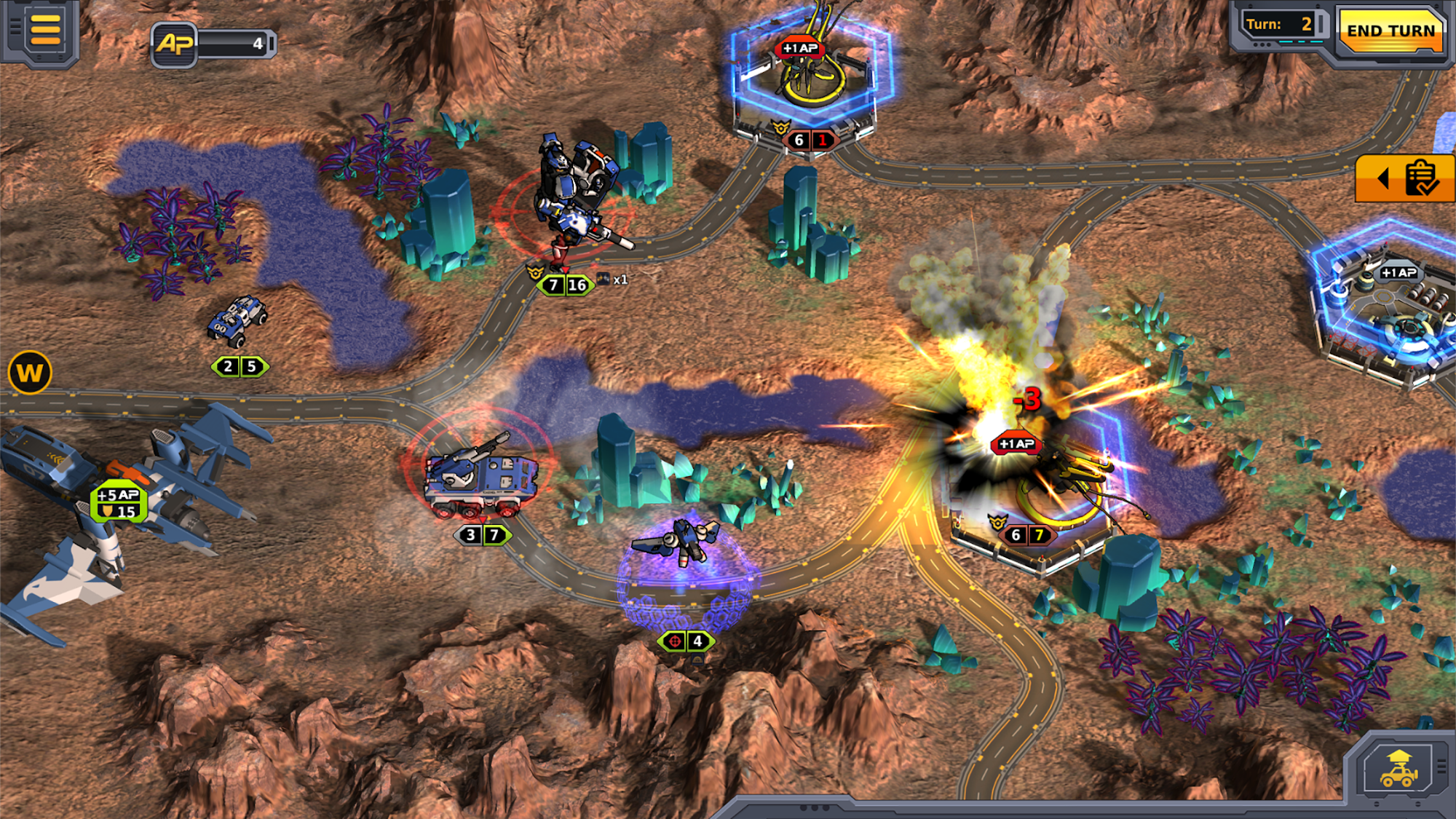 Codex of Victory - sci-fi turn based strategy captura de tela 1