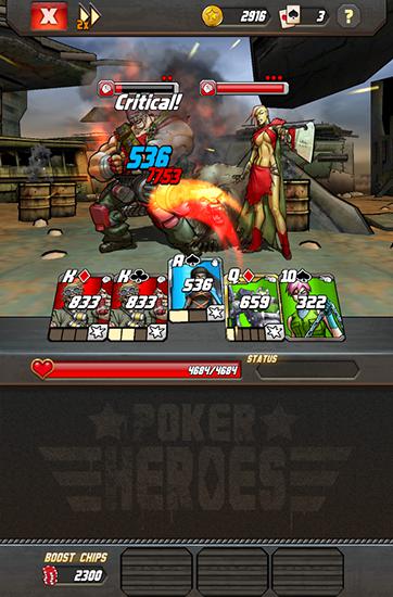 Poker heroes pour Android