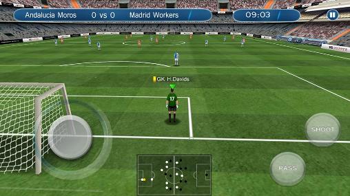 Ultimate soccer captura de pantalla 1