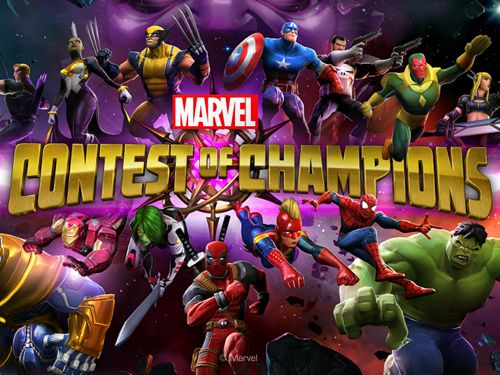logo Marvel: Wettkampf der Champions