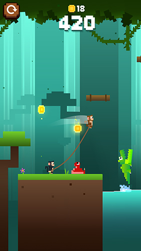 Monkey ropes screenshot 1