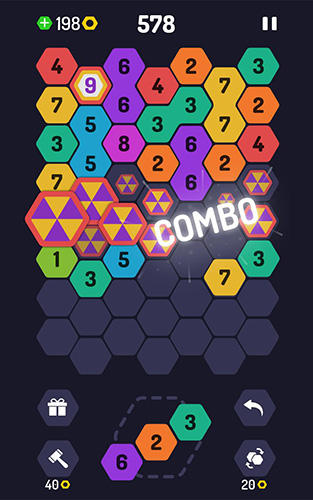 Up 9: Hexa puzzle! Merge numbers to get 9 для Android