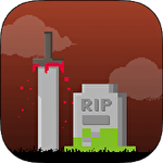 Bloody pixel zombies icon