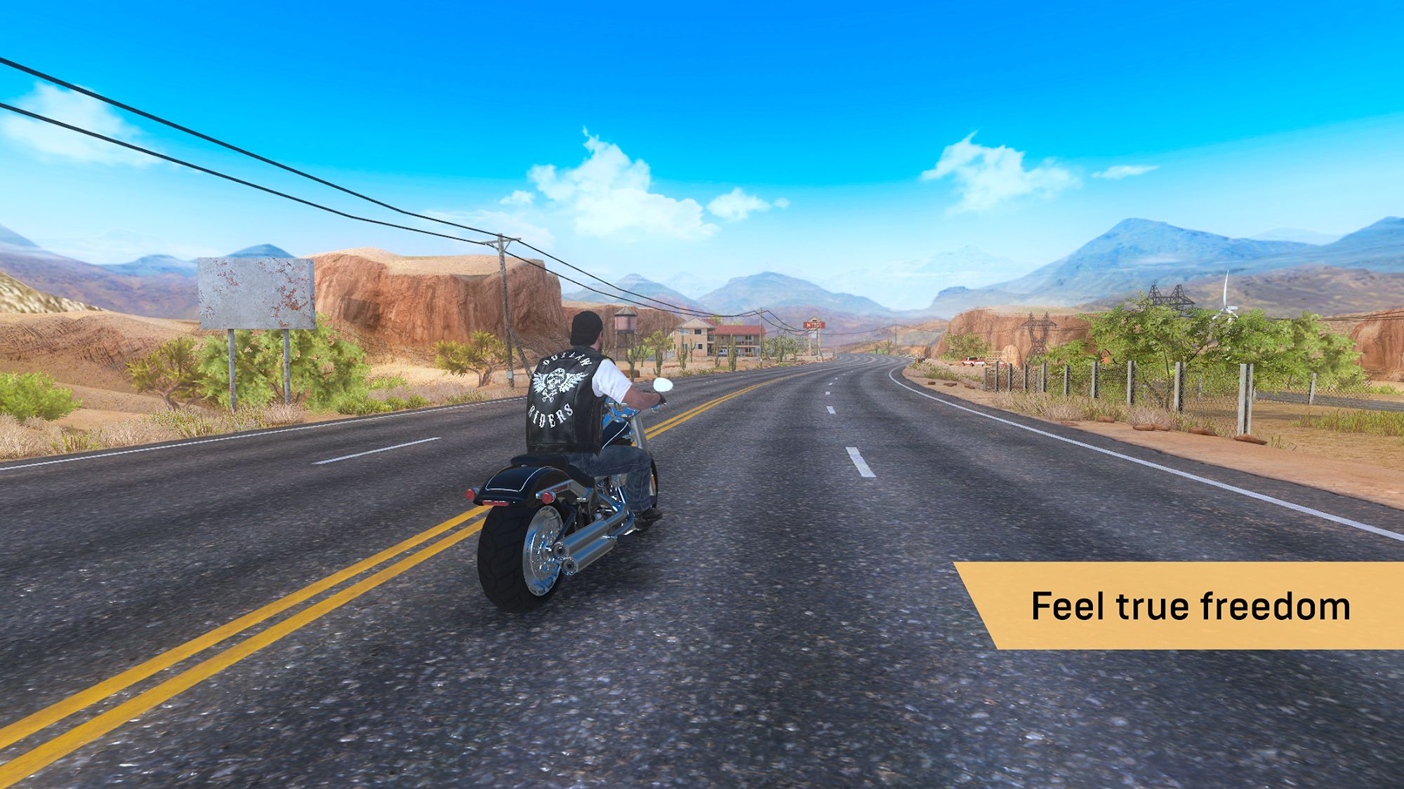 Outlaw Riders: War of Bikers screenshot 1