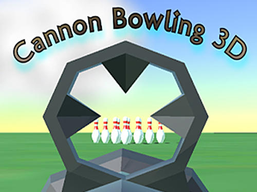 Cannon bowling 3D: Aim and shoot screenshot 1