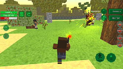 Blocky island rampage скриншот 1